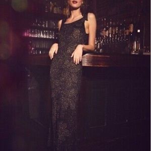 Black & Gold FP dress